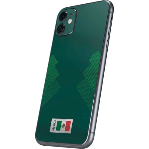 Mexico Soccer Flag iPhone 11 Skin